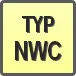 Piktogram - Typ: NWC
